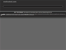 Tablet Screenshot of motivated.com